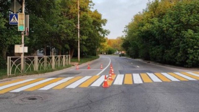 Порядка 55 тысяч квадратных метров дорожной разметки обновили на дорогах Ставрополя