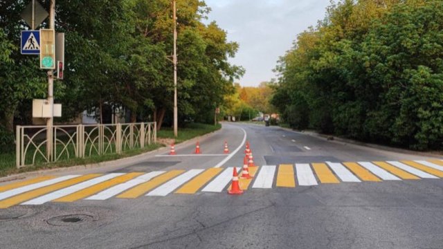 Порядка 55 тысяч квадратных метров дорожной разметки обновили на дорогах Ставрополя