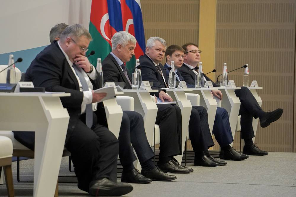 Пленарное заседание XII Российско-Азербайджанского форума прошло в Минводах